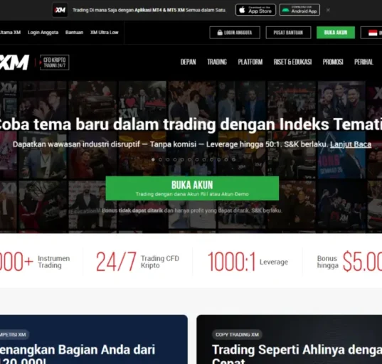 Cara download dan menginstal MetaTrader di broker XM.