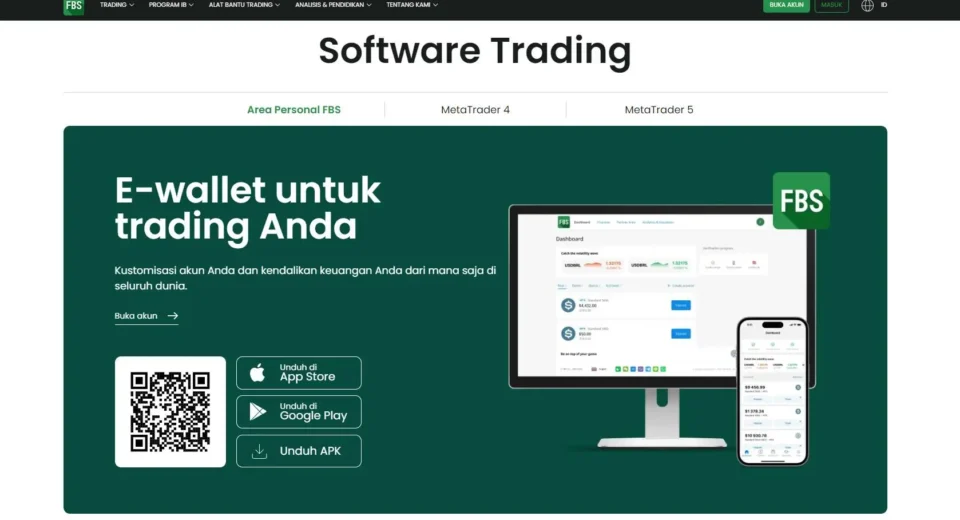cara download software trading FBS bagi pemula yang sangat mudah dan cepat