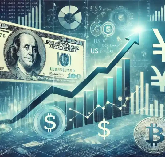 Dolar AS mencapai puncak satu tahun, didorong kebijakan Trump & ekspektasi pasar terhadap Fed. Bitcoin ikuti tren, sentuh rekor baru.