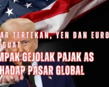 Dolar tertekan terhadap yen dan euro akibat kekhawatiran RUU pajak AS dan utang, investor beralih ke aset yang lebih aman.