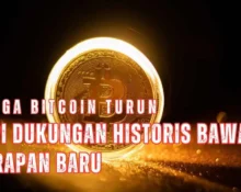 Harga Bitcoin turun tajam, namun dukungan kuat di level \$94.000 memberi harapan akan potensi pemulihan harga.