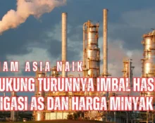 Saham Asia naik didorong turunnya imbal hasil obligasi AS dan harga minyak, memberi angin segar bagi pasar keuangan regional.