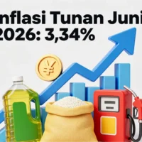 Inflasi tahunan Juni 2026 naik jadi 3,34%. Simak penyebab, dampak, dan cara menjaga keuangan agar tetap aman di tengah kenaikan harga ini.