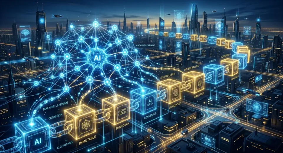 Pelajari bagaimana kombinasi AI dan Blockchain menciptakan masa depan digital yang lebih aman, transparan, dan efisien bagi kita semua.